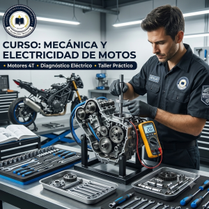 Mecánica y Electricidad de Motos – Presencial Valera