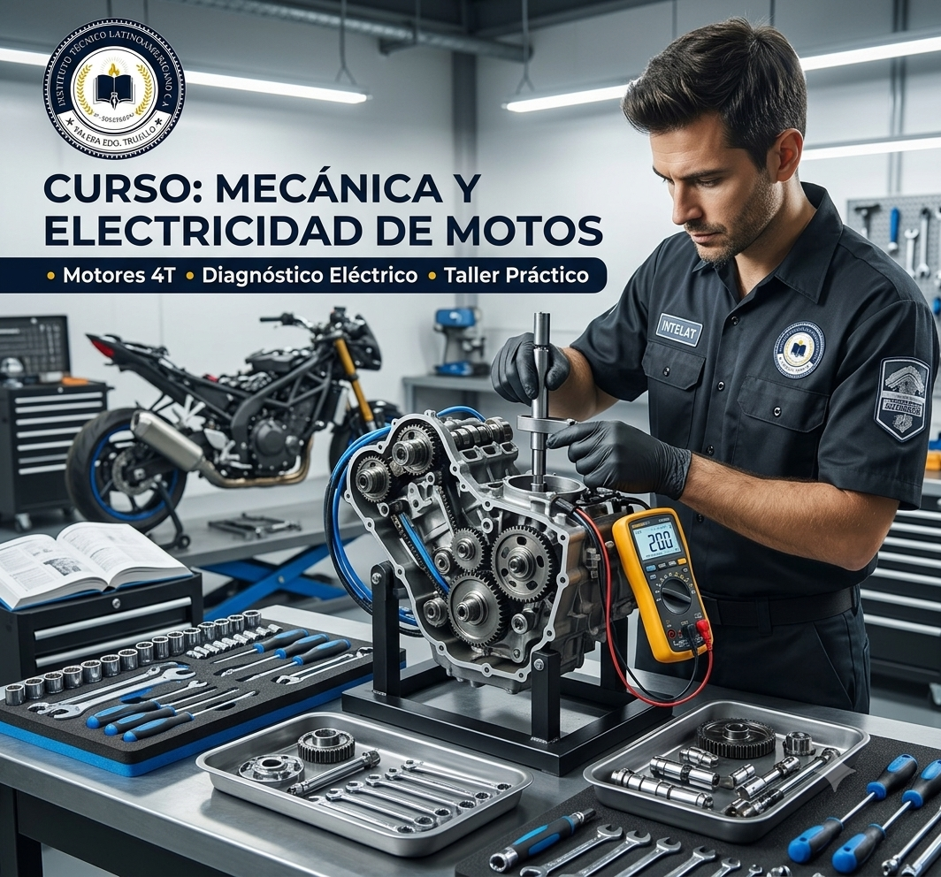 Mecánica y Electricidad de Motos – Presencial Valera