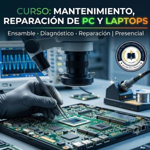 Mantenimiento, Reparación de PC y Laptops – Presencial Valera